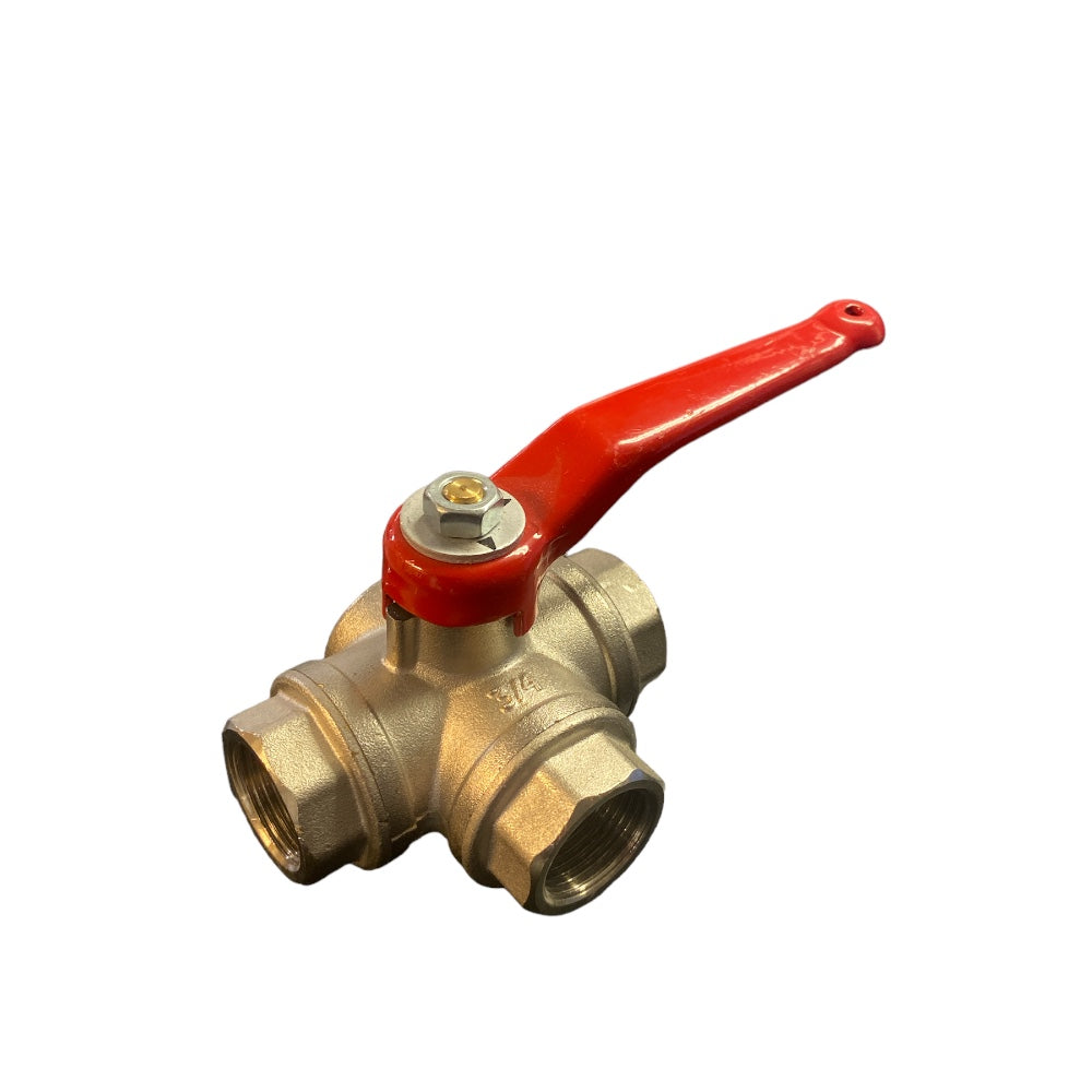 3-WAY BALL VALVE  3/4"