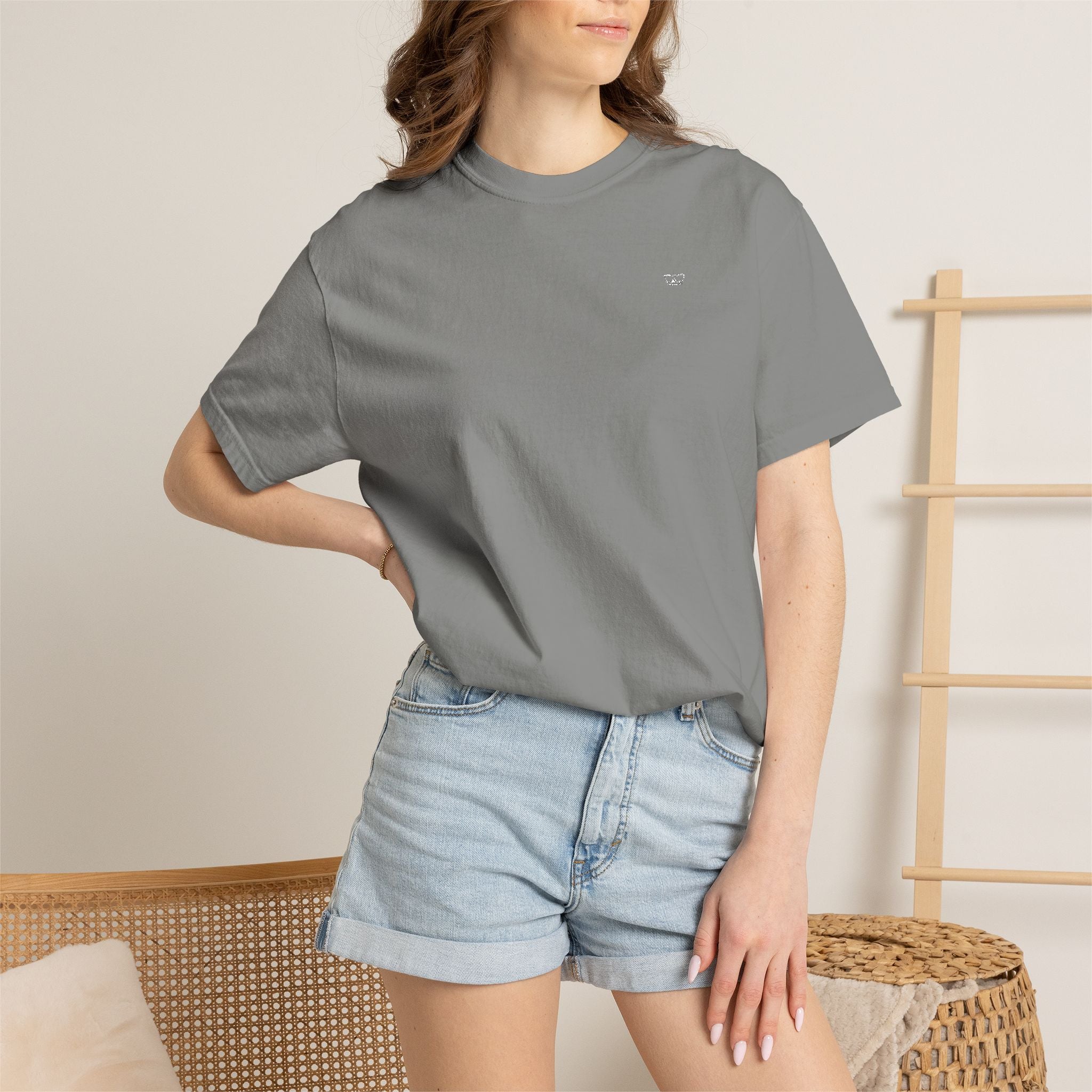 Princess T-shirt med hvidt broderet logo