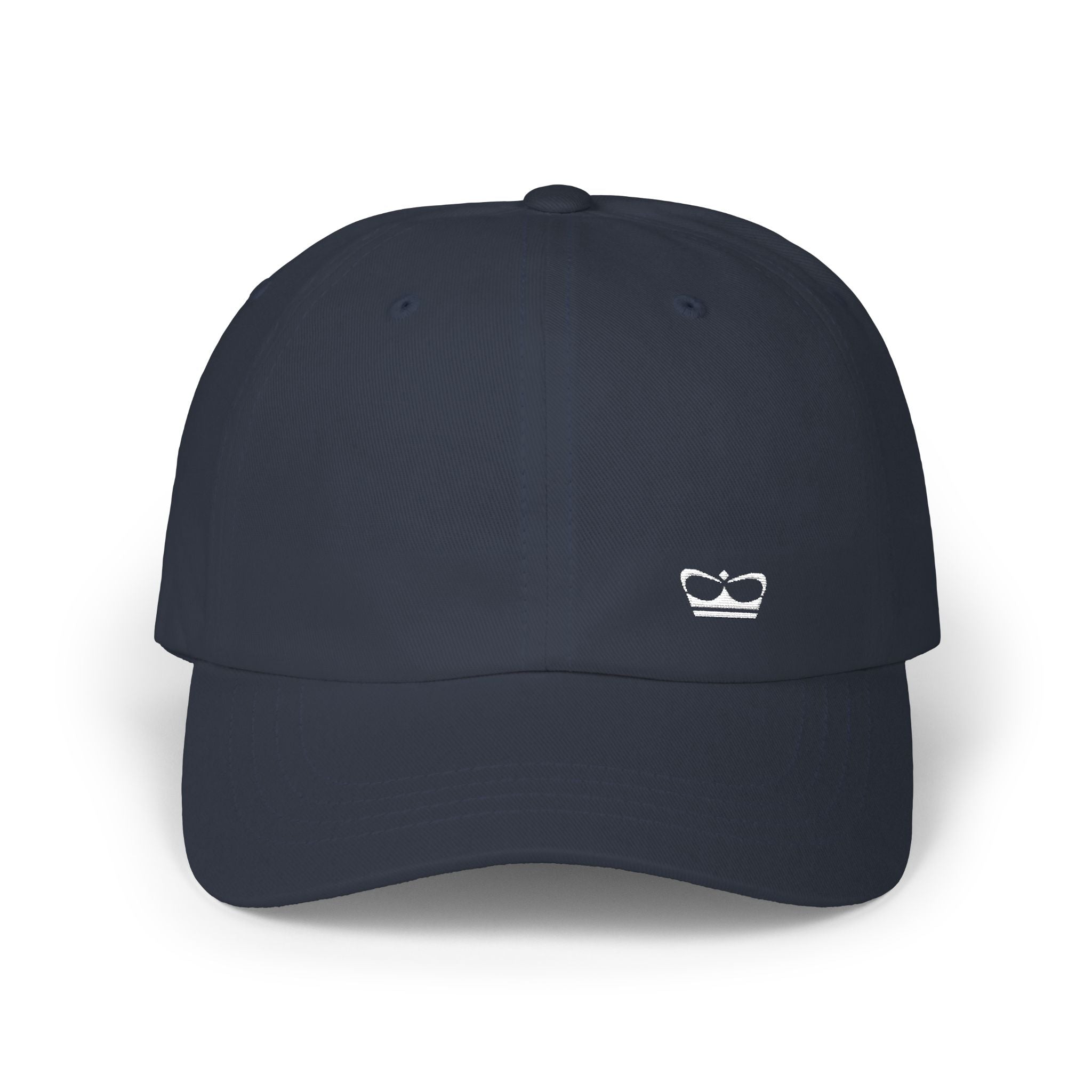 Gorra Princess con logotipo bordado en blanco