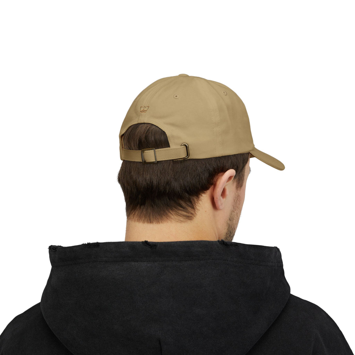 Princess-lippalakki khaki, brodeerattu khakinvärinen logo