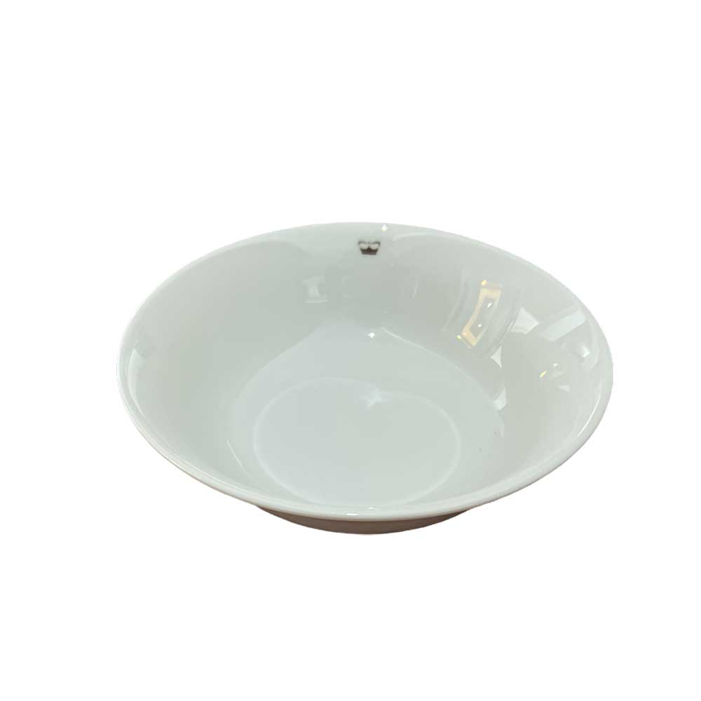 PRINCESS SERVISE KORN/SUPPEBOLLE 19CM MED VÅPENEMBLEM HVIT