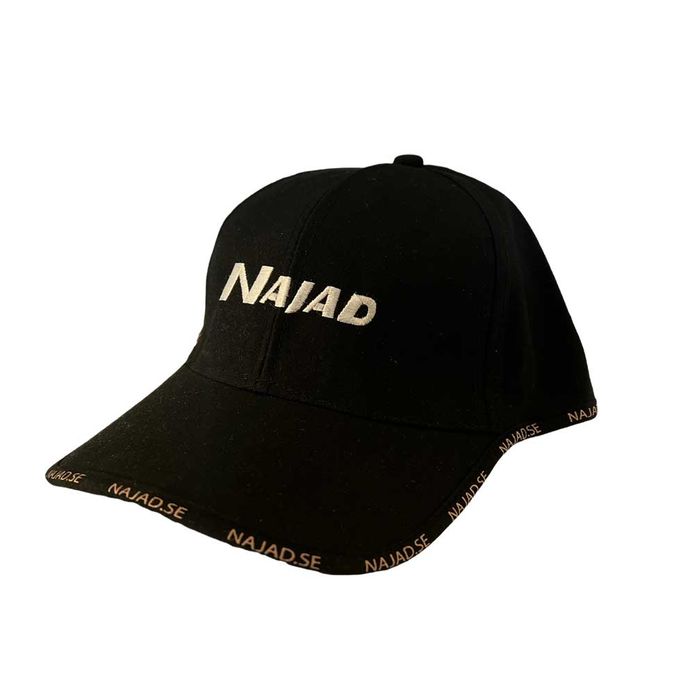 Najad kasket, sort