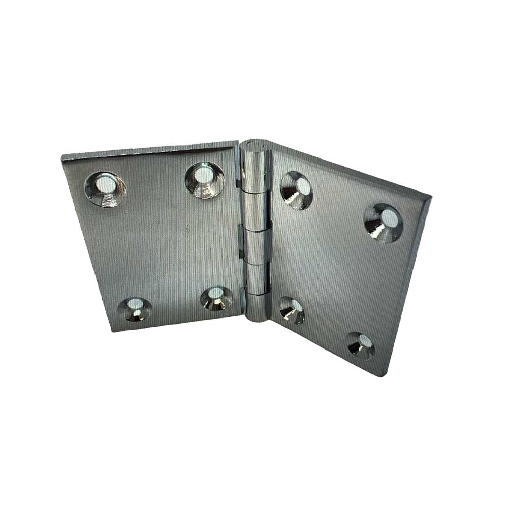 HENGSEL BAKLUKKE 63,5MM X 101,5MM KROM/POLERT