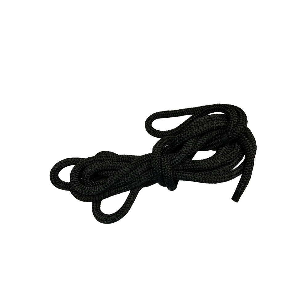 TAU Fortøyningstau flettet 16MM X 6M, svart