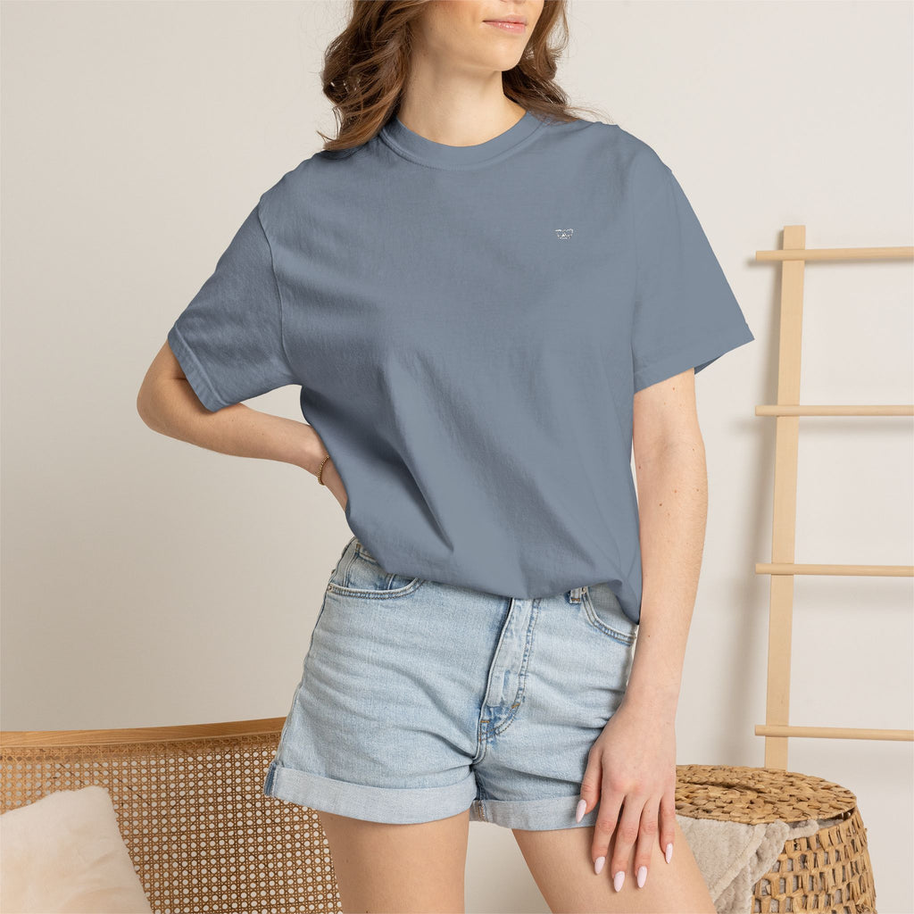 Princess T-shirt med hvidt broderet logo