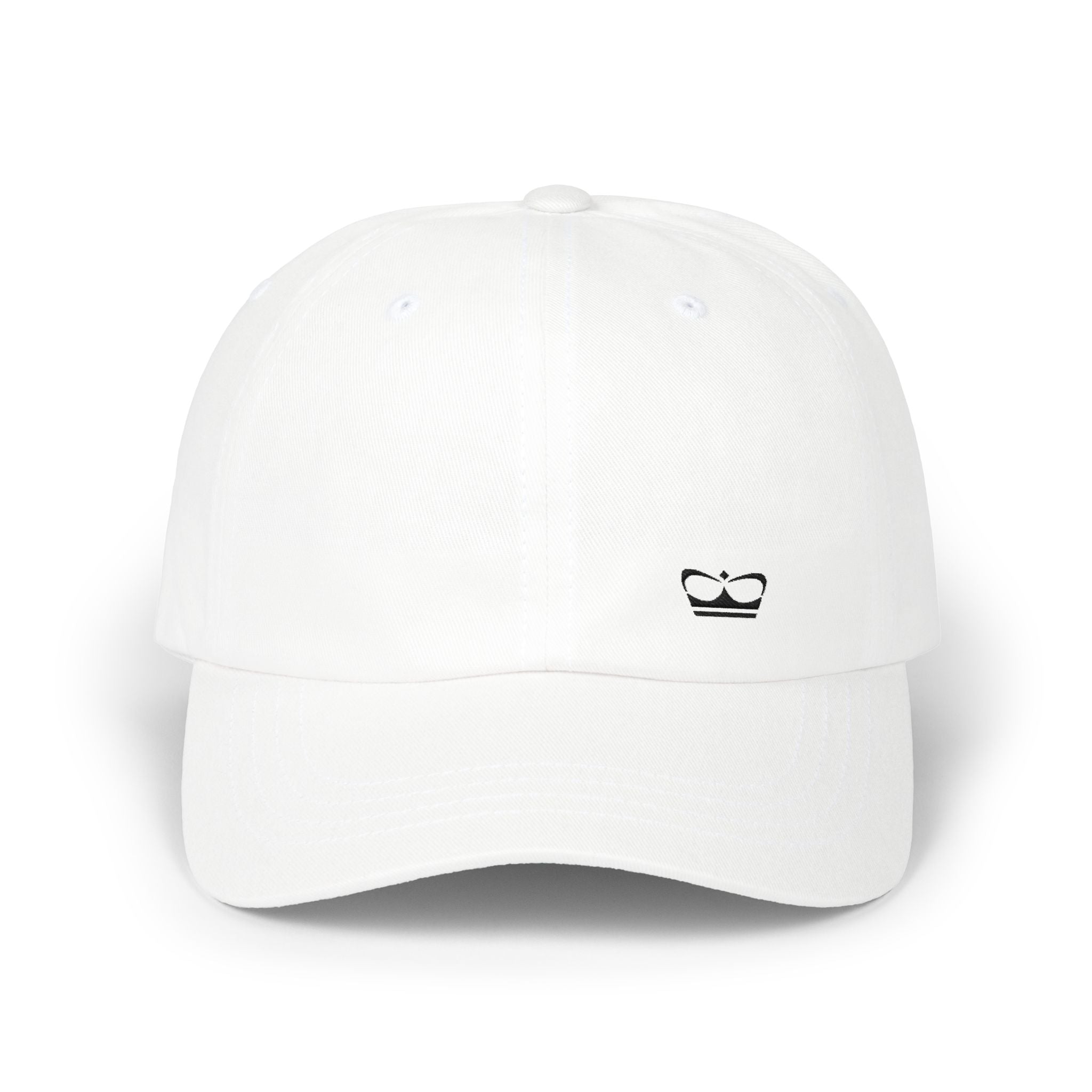 Gorra Princess con logotipo bordado en negro