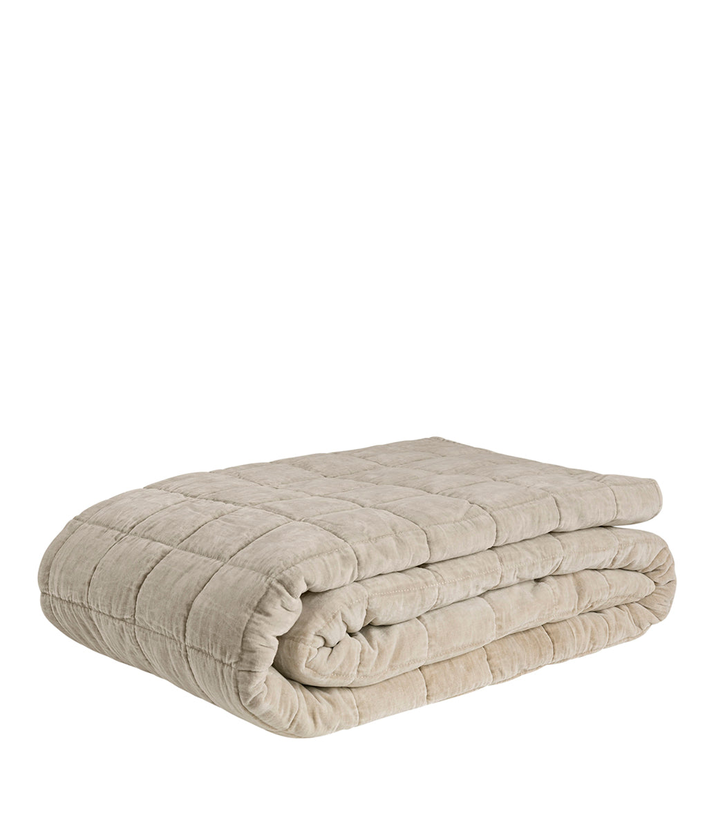 POSH BEIGE Sengeteppe 260