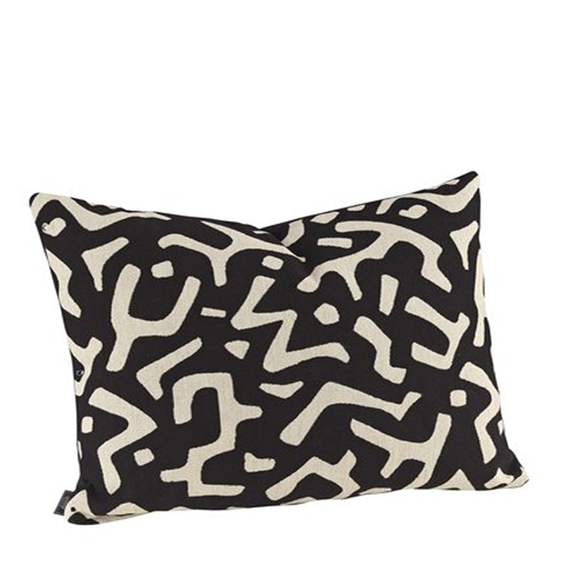 Housse de coussin NARA 60x40 onyx