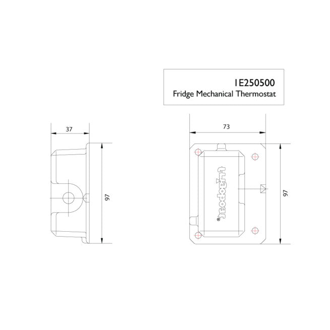 FRIGOMATIC Kühlschrank mechanischer Thermostat IE250500