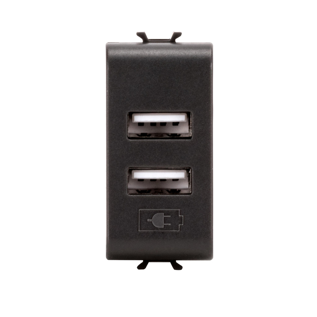 GEWISS GW12450 DOPPELTE USB STECKDOSE 1G