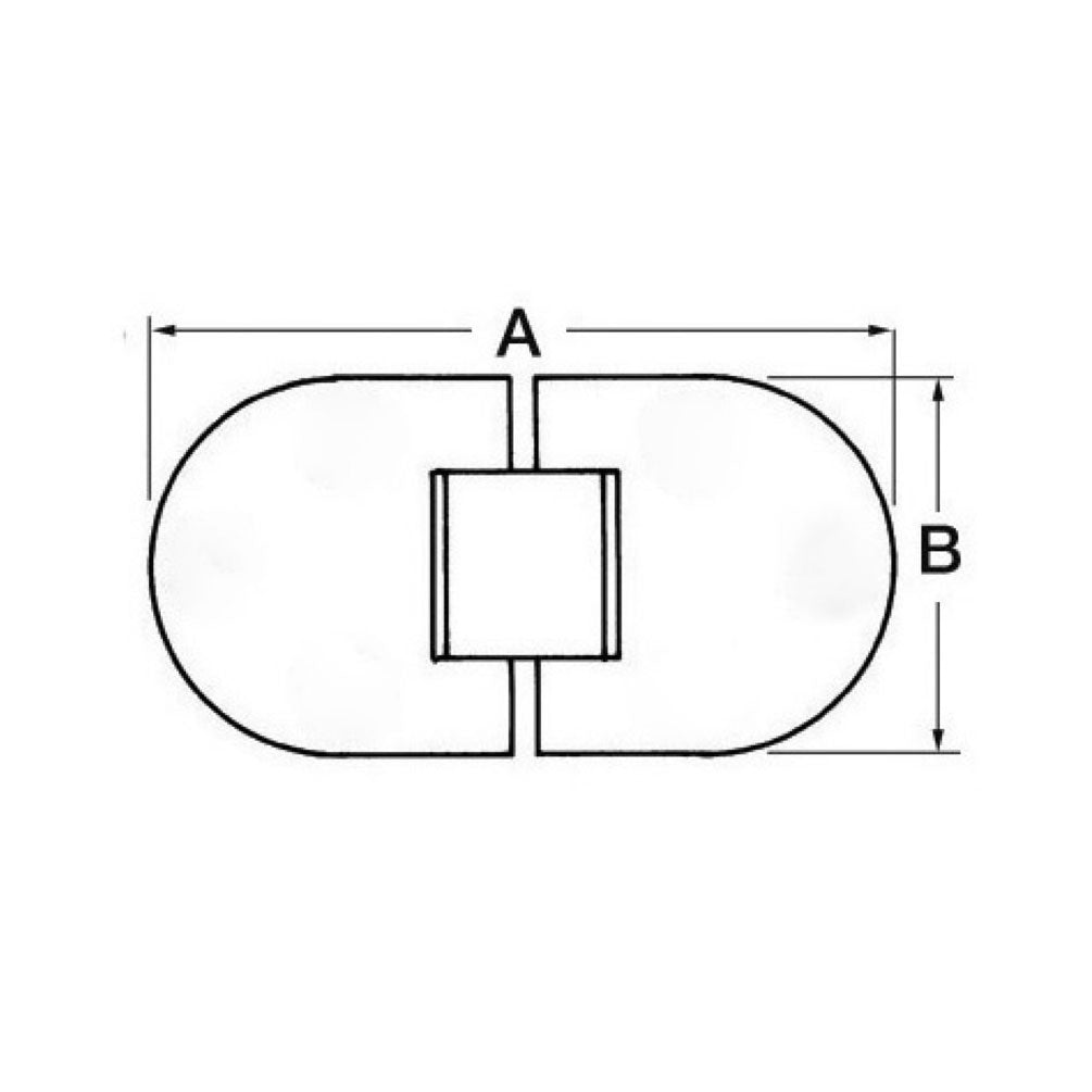 CERNIERA PIEGHEVOLE NORDWEST 84x30x2mm
