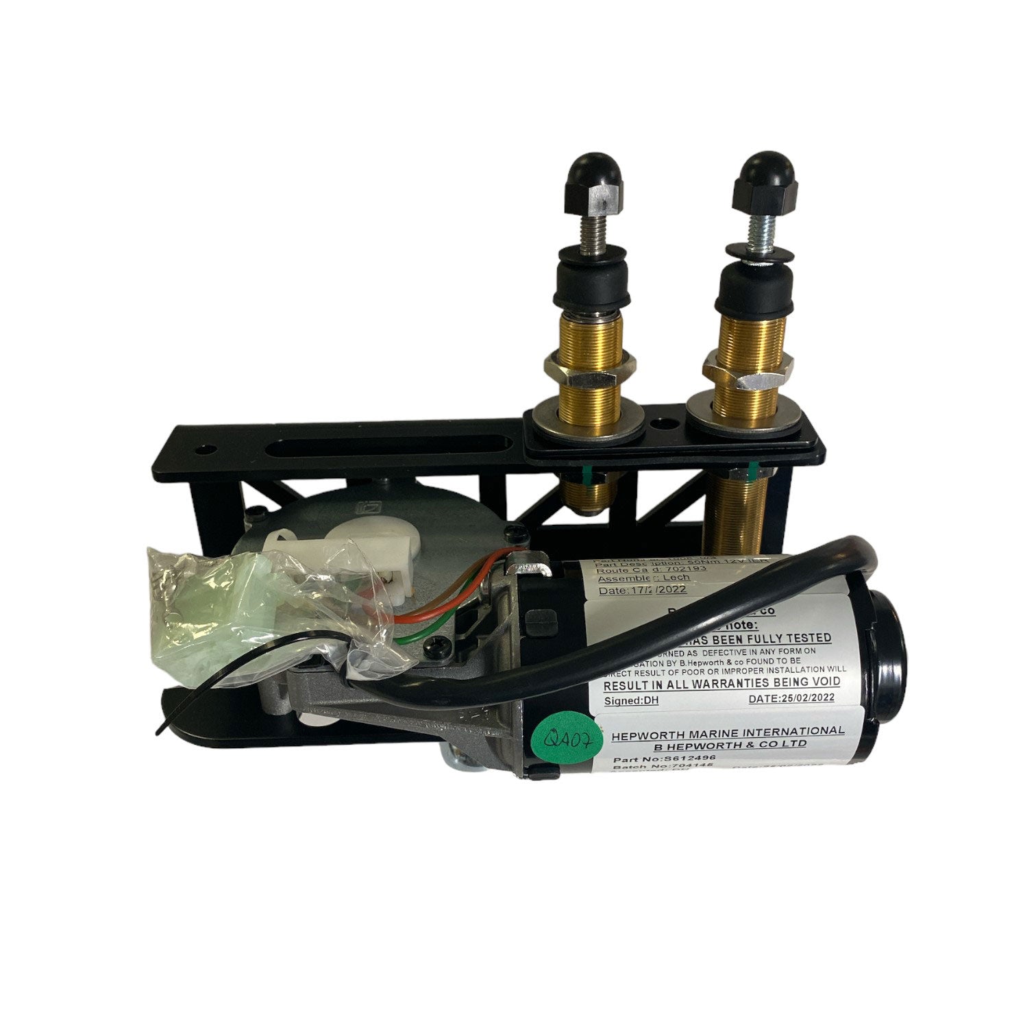 Scheibenwischermotor V39/V40 12V Linksseite/Backbordseite