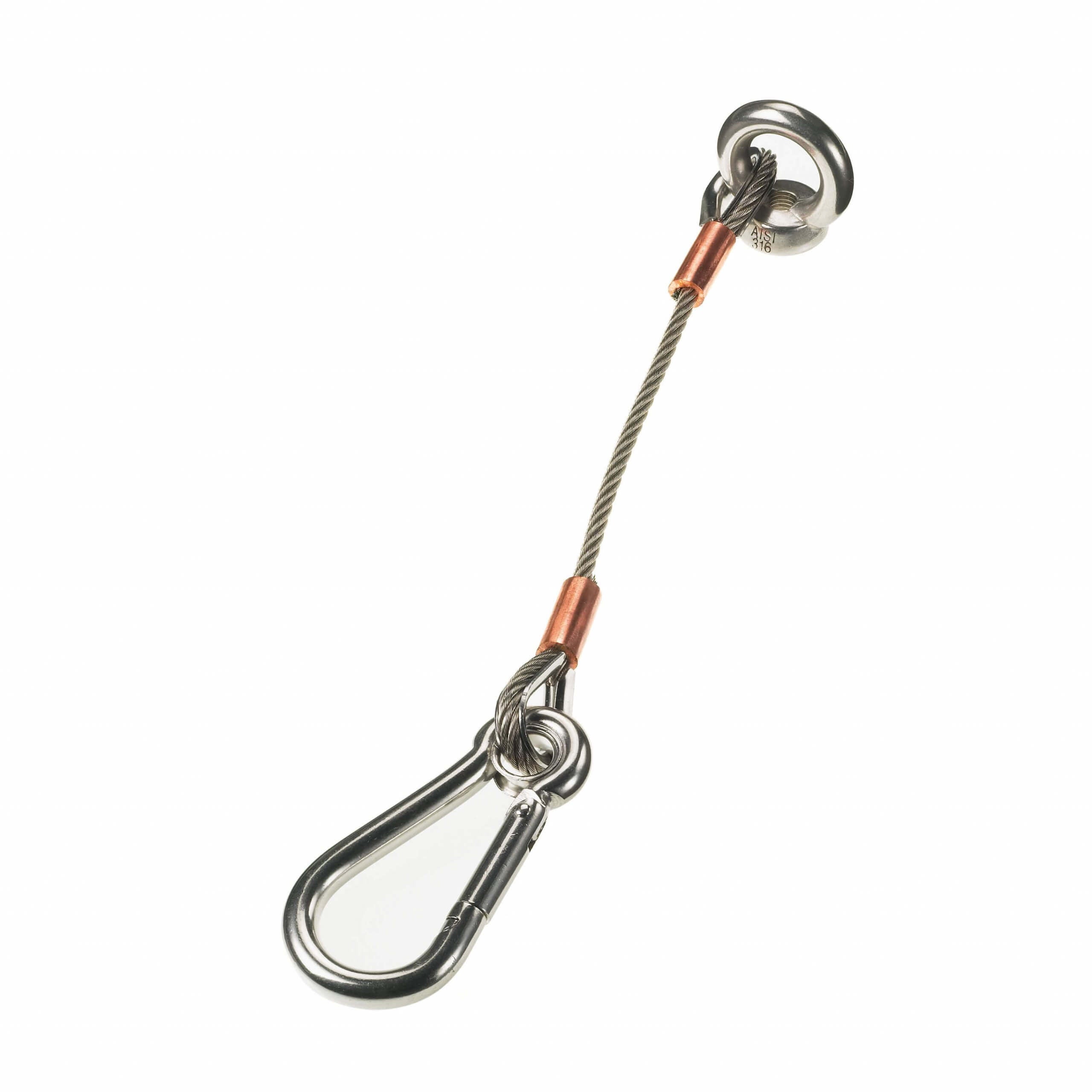 ANKERSIKKERHETSREIM 3MM MED 6MM
