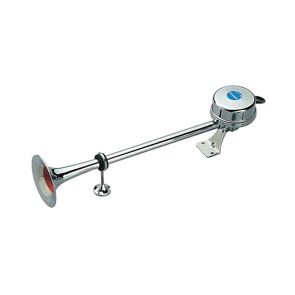 SIGNALHORN ENKELT S/S (12V) LANG