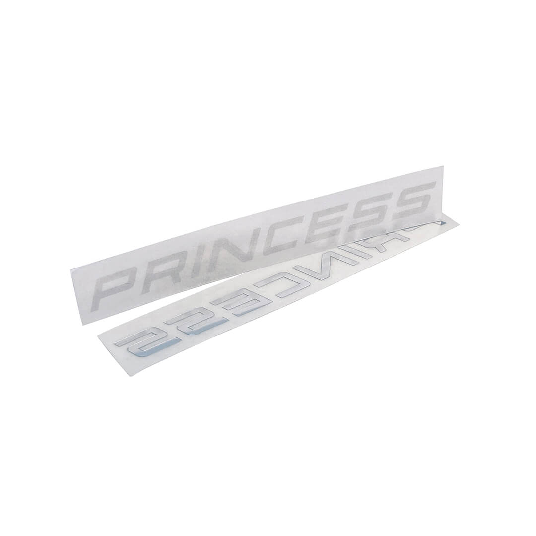 PRINCESS LOGO KROM VINYL 11MM HØY