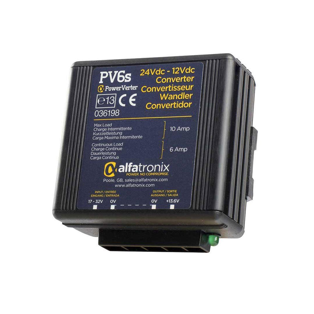 PV6s KONVERTER 24Vdc-12Vdc 6/10A