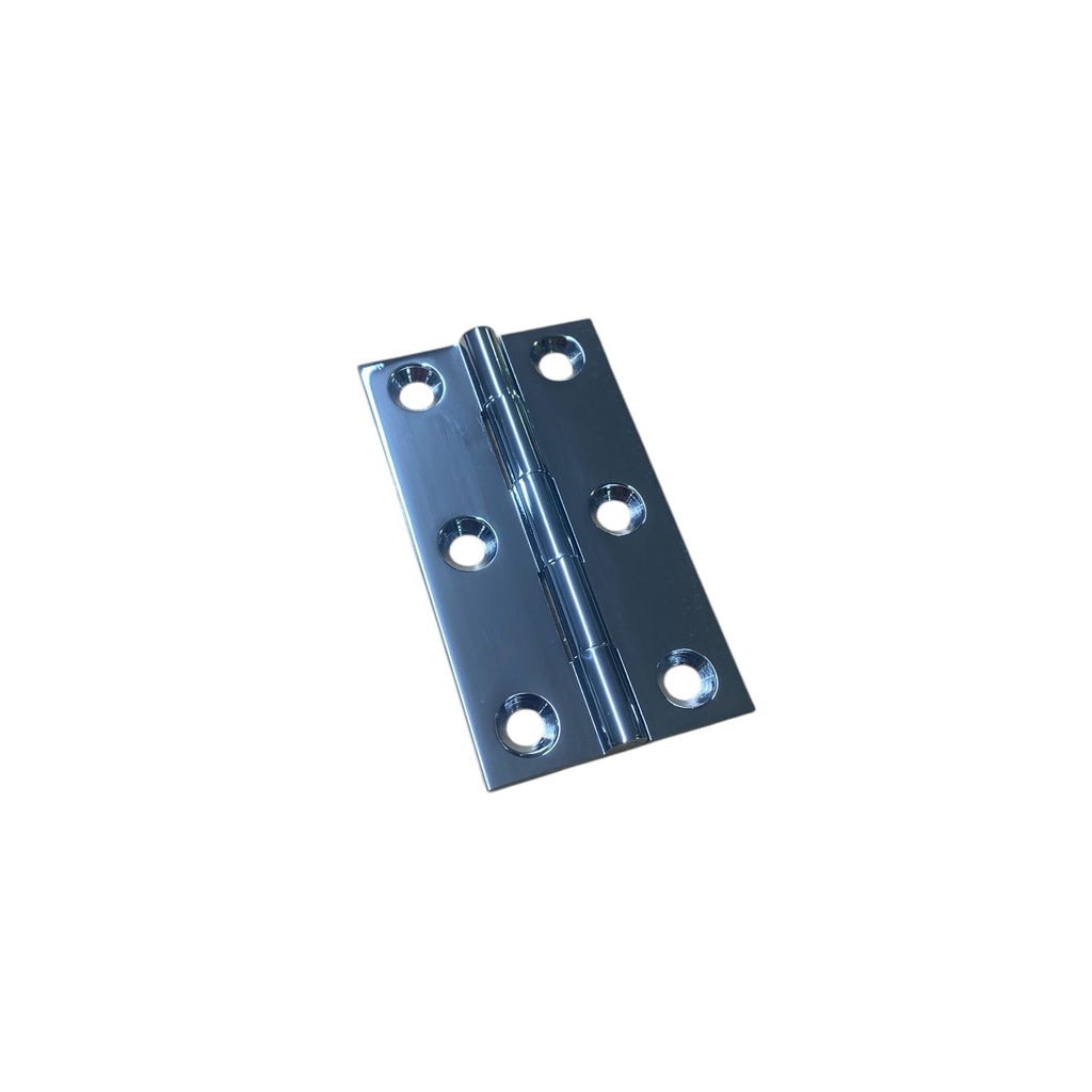ХРОМИРОВАННАЯ ЛАТУННАЯ ПЕТЛЯ ДЛЯ ДВЕРЕЙ 3" X 1 5/8"