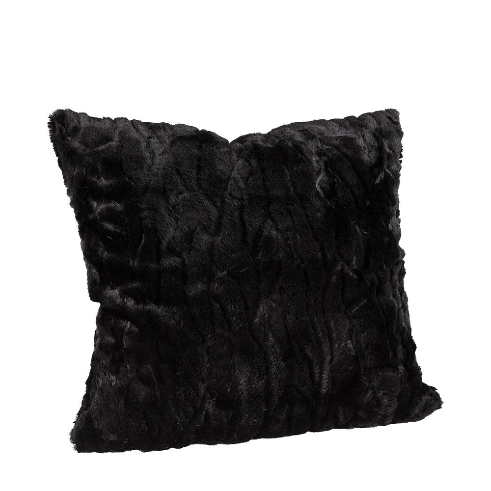 Funda de cojín CELINE Negro sólido 50x50