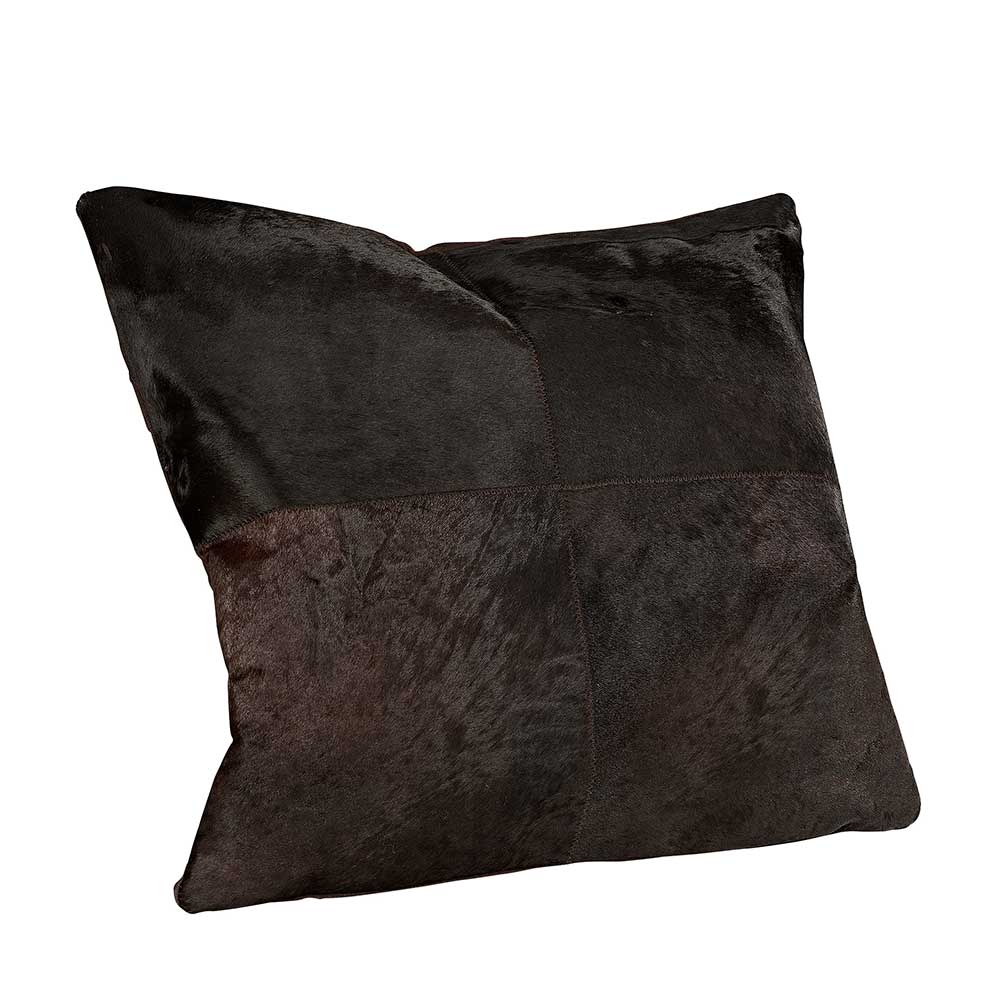 COWHIDE BRUN Putetrekk 50x50