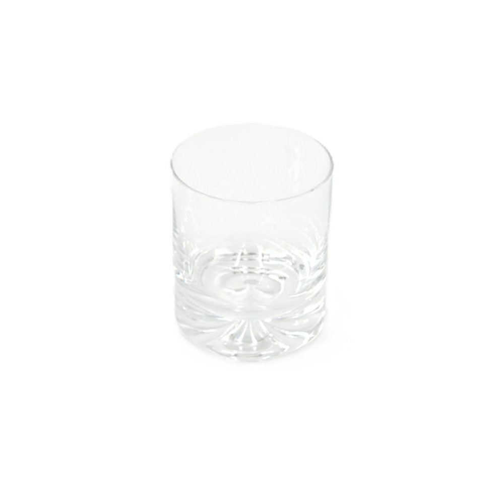 PRINCESS GLASS TUMBLER DIMPLE GAMMELDAGS MED LOGO