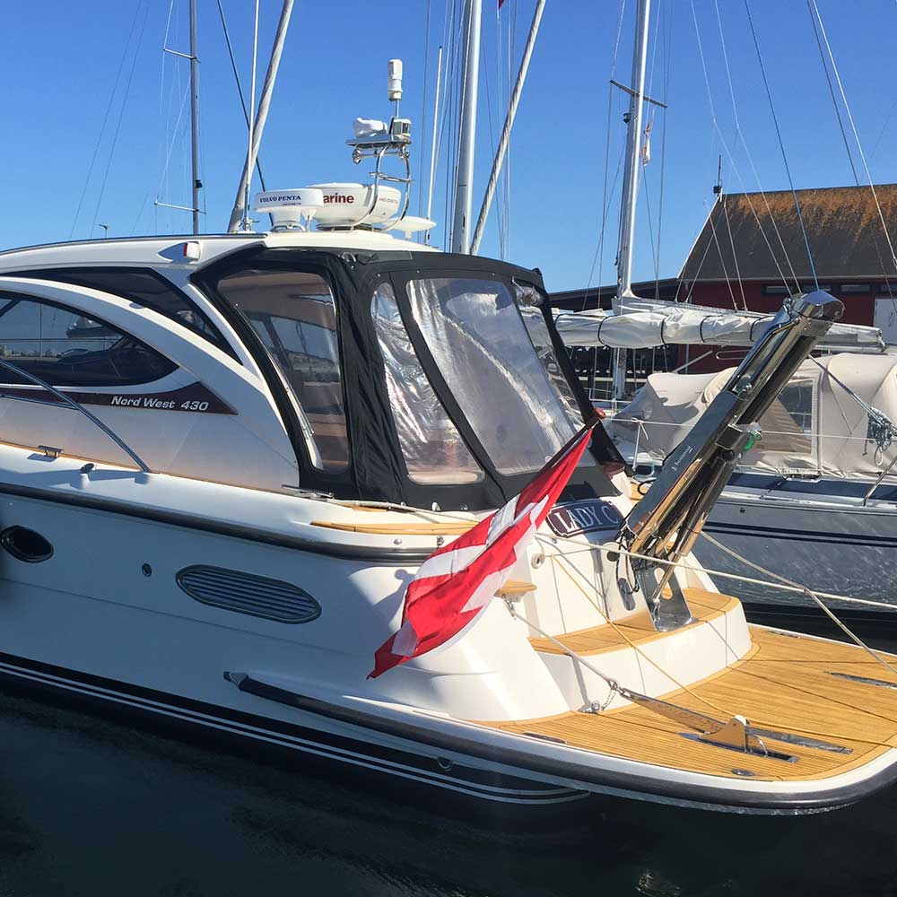 NordWest 430 SportsTop cockpit-overtræk, sort (101213)