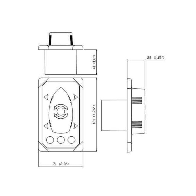 DOCKINGPANEL 8909C 12/24V