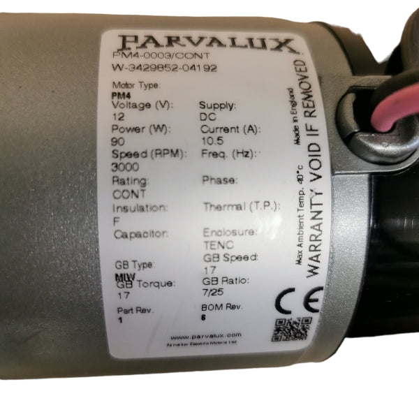 NORDWEST/PRINCESS TAKMOTOR 12V