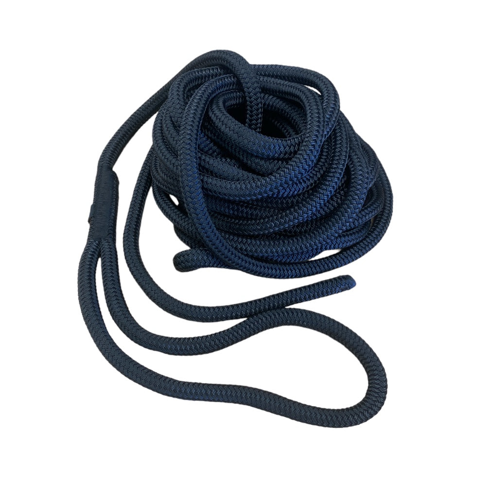 Fortøyningsline 19mm 15m Svart