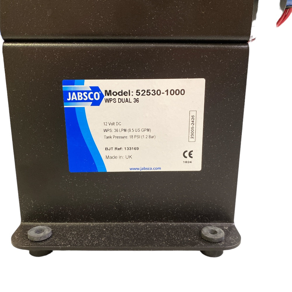 JABSCO DOBBELT STAK VANDPUMPE 12V