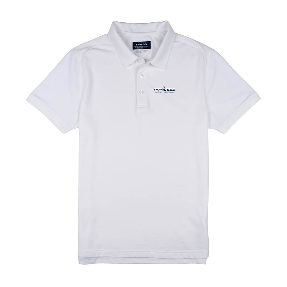 Princess Sebago Performance polo pique, hvit