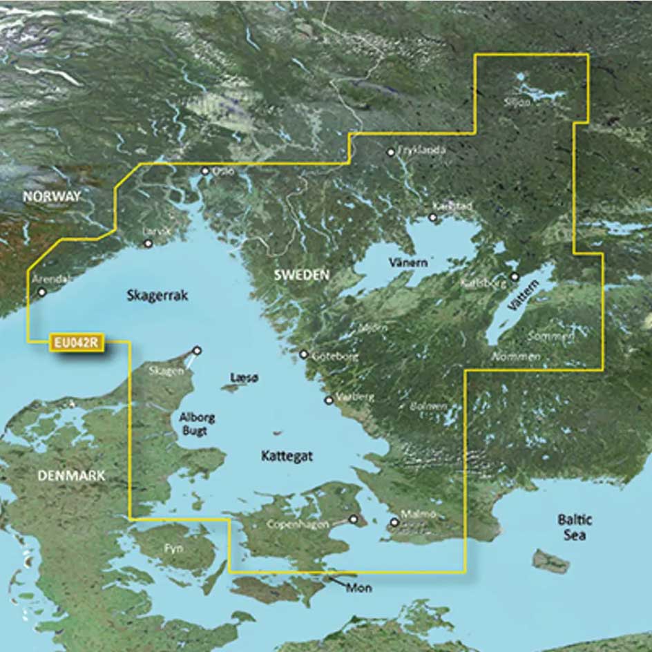 GARMIN BLUECHART G3 VEU042R OSLO-TRELLEBORG
