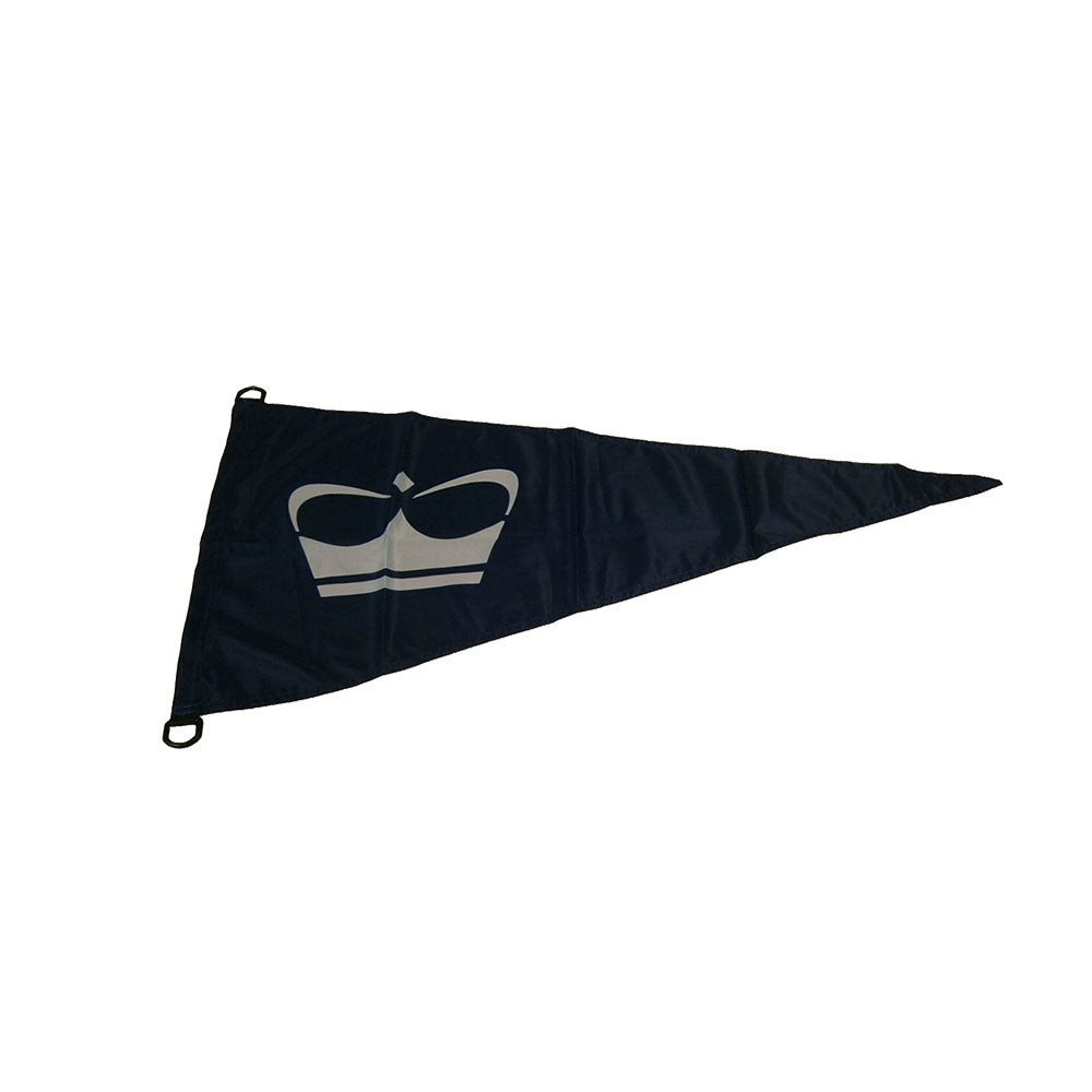 PRINSESSEFLAGG TREKANTET (90cm x 40cm)