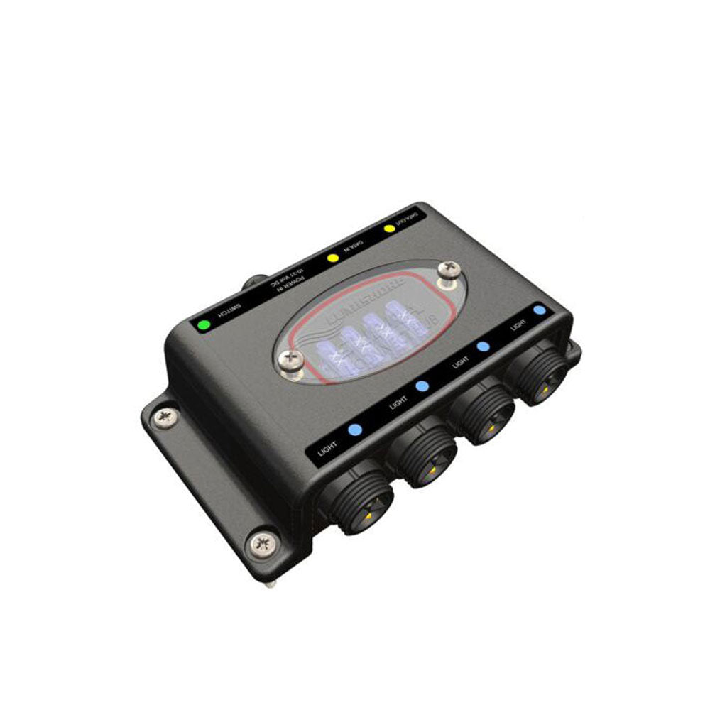 Kit hub Lumishore SUPRA iConnect con 4 connettori e cavo dmx 1M