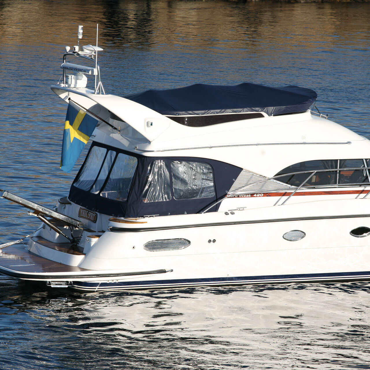 Flybridge cover NordWest 420