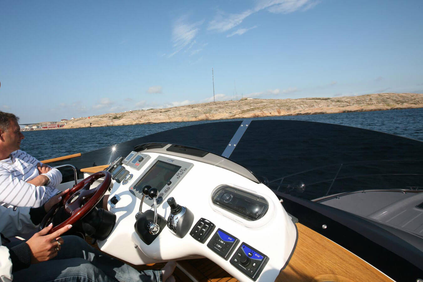 Front vindskjerm i pleksiglass for NordWest 420